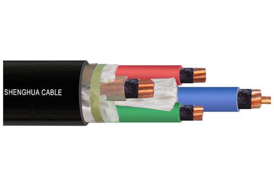 YJY YJV WDZ-YJY WDZ-YJV Halogen Free Low Smoking XLPE Insulation Cable in White/Black for High Performanc