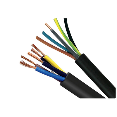                    Electric Industrial Welding Cable 6AWG to 500mcm Rubber Sheathed Flexible Copper             