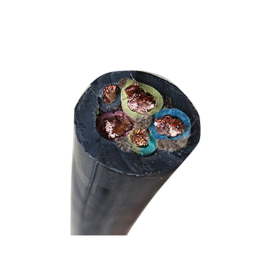                    Electric Industrial Welding Cable 6AWG to 500mcm Rubber Sheathed Flexible Copper             