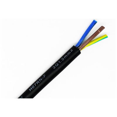                    Electric Industrial Welding Cable 6AWG to 500mcm Rubber Sheathed Flexible Copper             